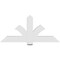 Ekena Millwork Redmond Architectural Grade PVC Gable Bracket, 60"W x 27 1/2"H x 4"D x 6"F, 11/12 Pitch GBP060X28X0406RED00 - alternate 2